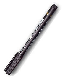 Black Fine Marker Pen